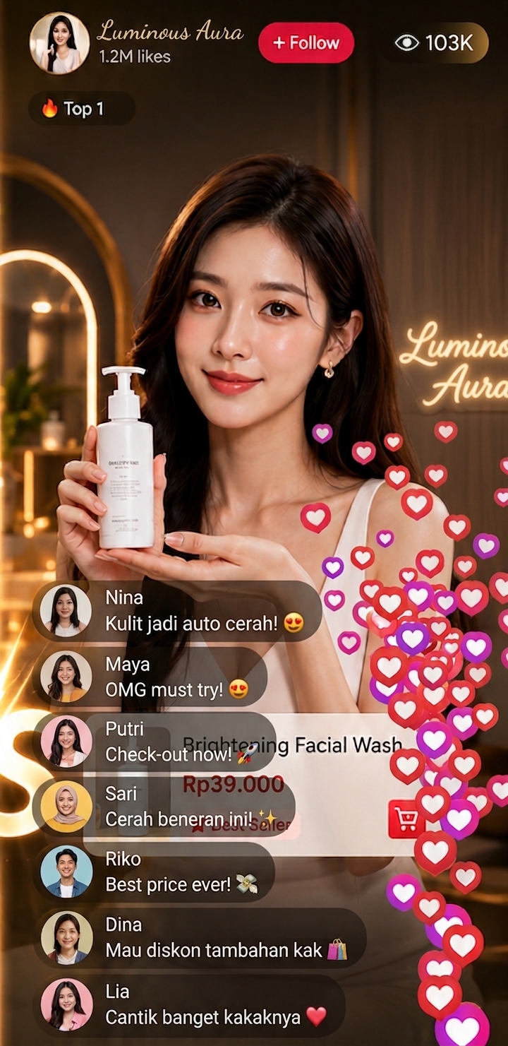 Live chat AI